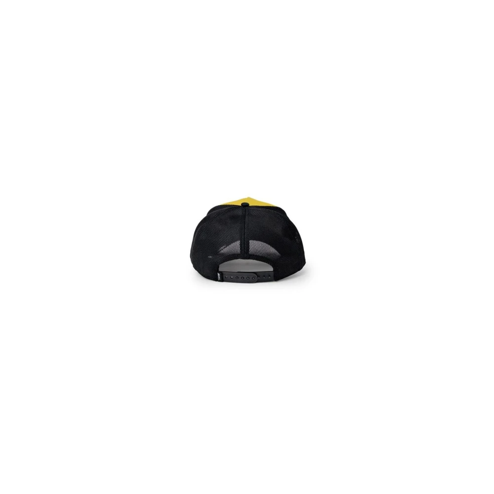 Goorin Bros GeelZwart Trucker Hat Cool Cat Yellow Heren