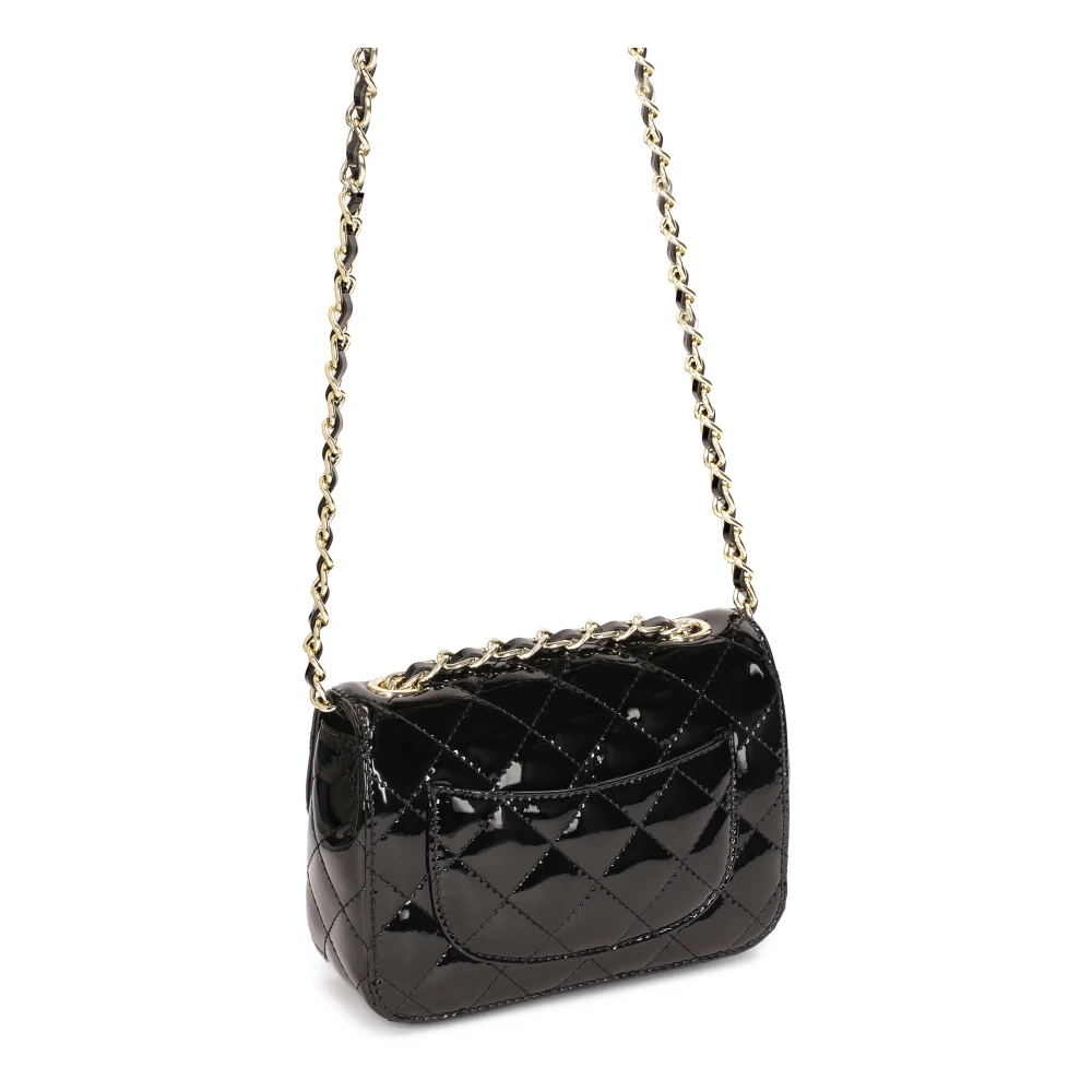 Kazar Zwarte lakleren handtas Black Dames