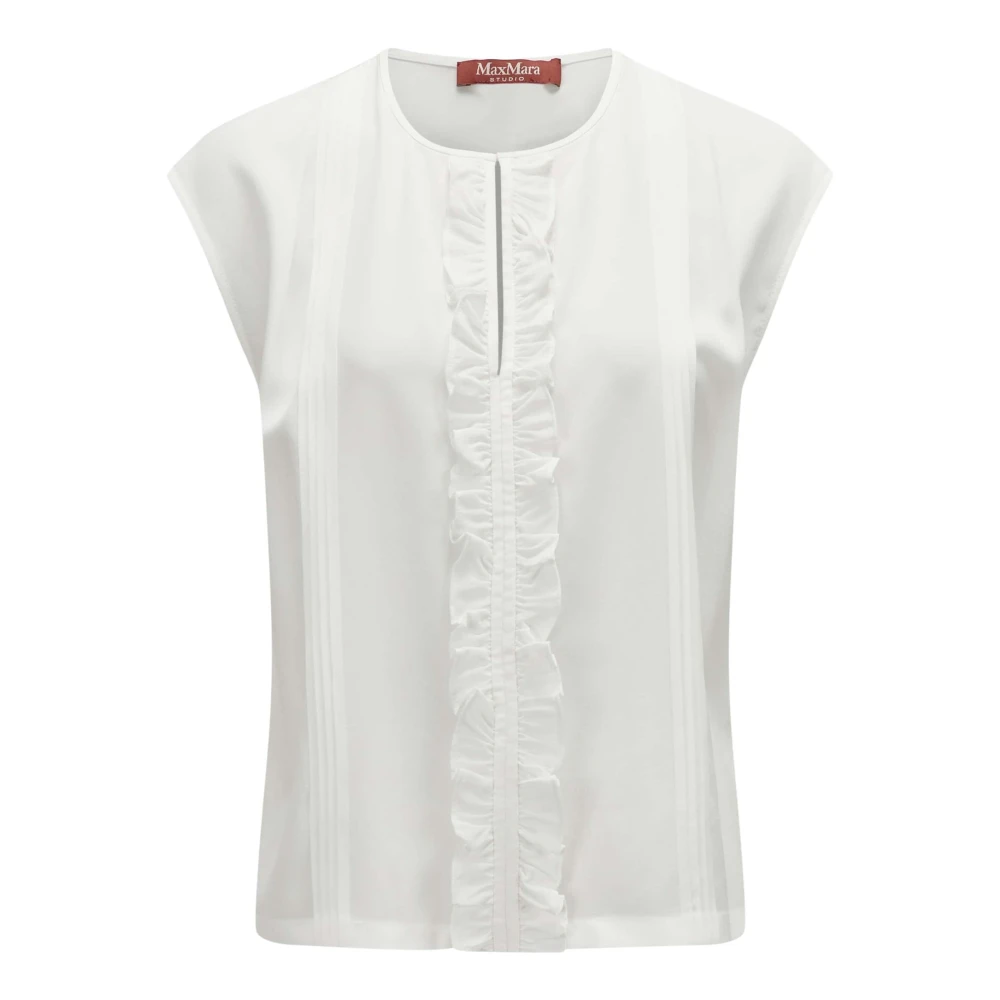 Tops > Sleeveless Tops - - Max Mara Studio - Modalova