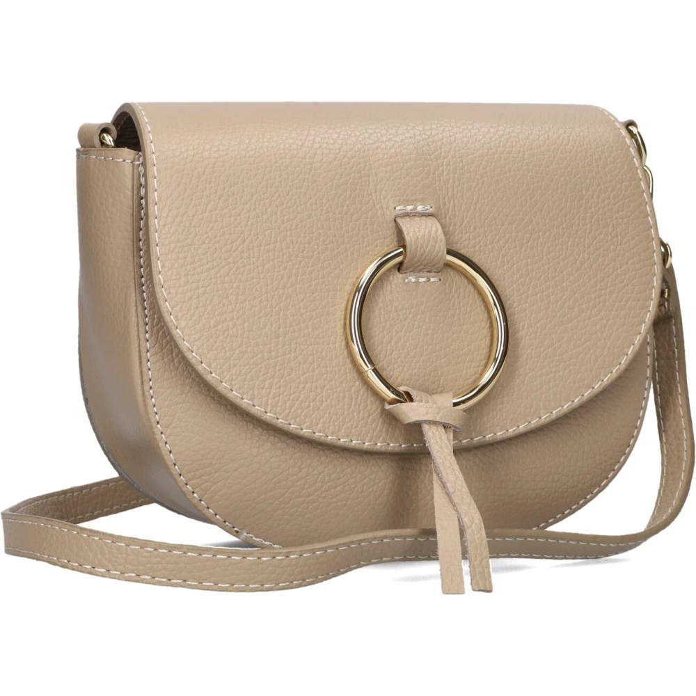Notre-v Elegante Sevy Schoudertas Beige Dames
