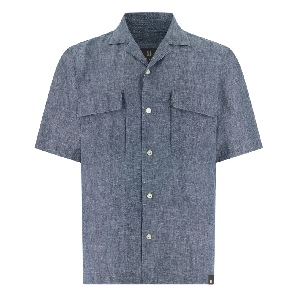 Boggi Milano Uomo Blu Magliette, L, New,