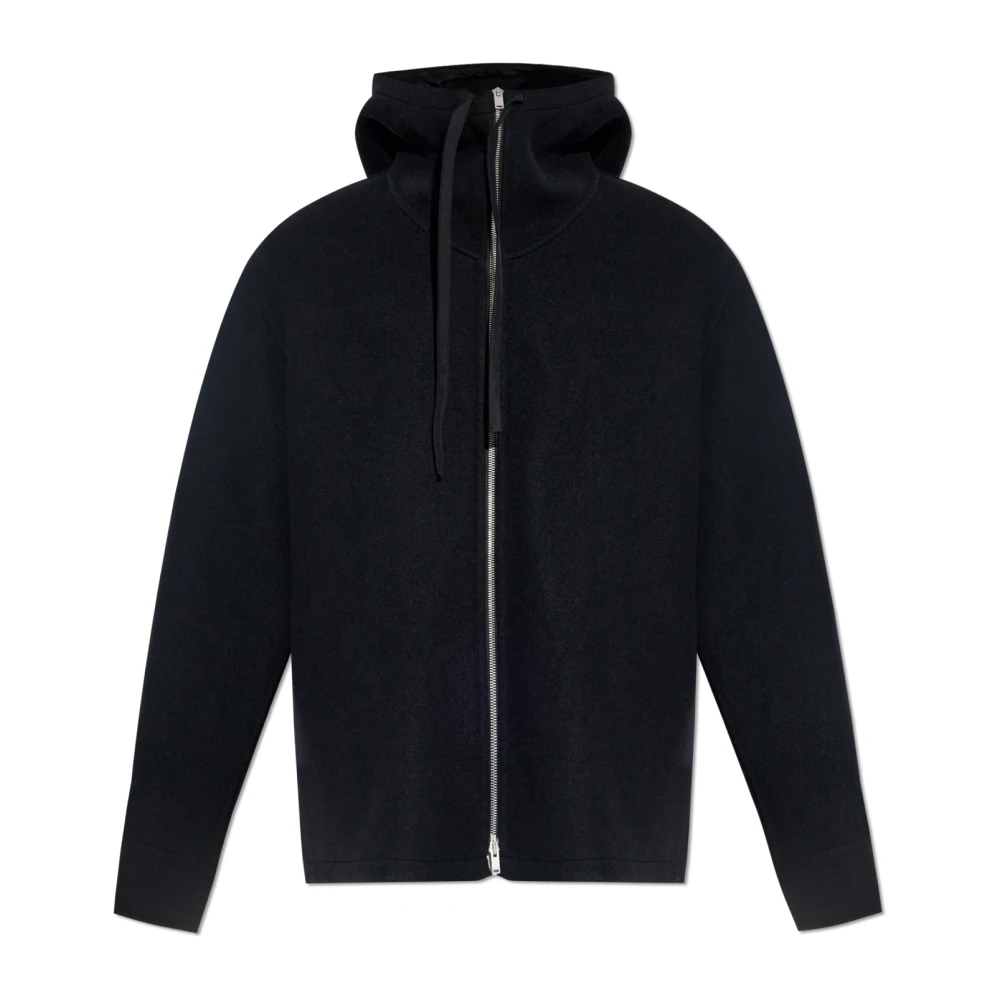Jil Sander Men's Black Wool Jacket - Light Jackets - L - Jackets