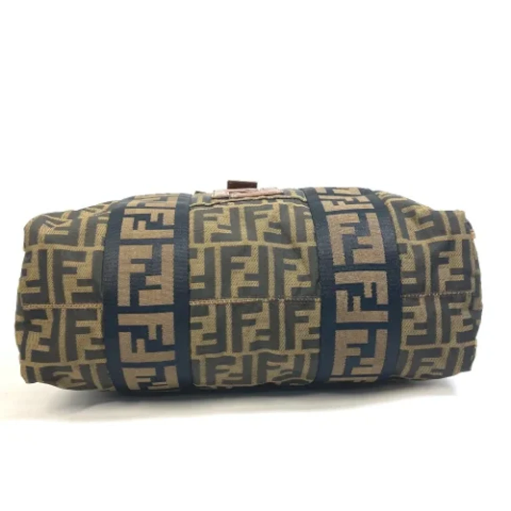 Fendi Vintage Pre-owned Leather fendi-bags Brown Dames