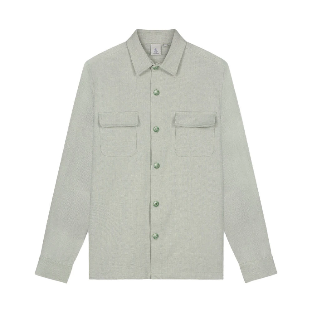 LAW OF THE SEA Ghout Overshirt Green Heren