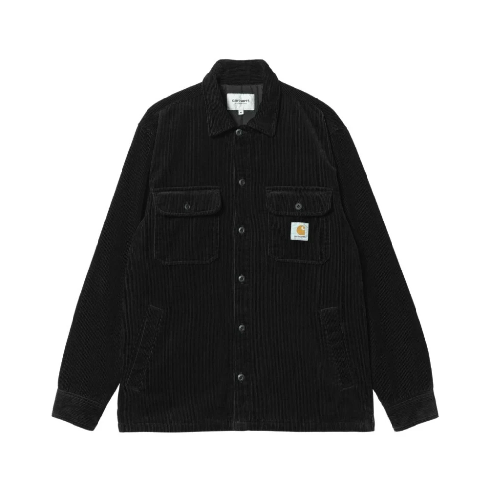 Carhartt Wip Uomo Nero - Giacca Whitsome Shirt - Jackets - S