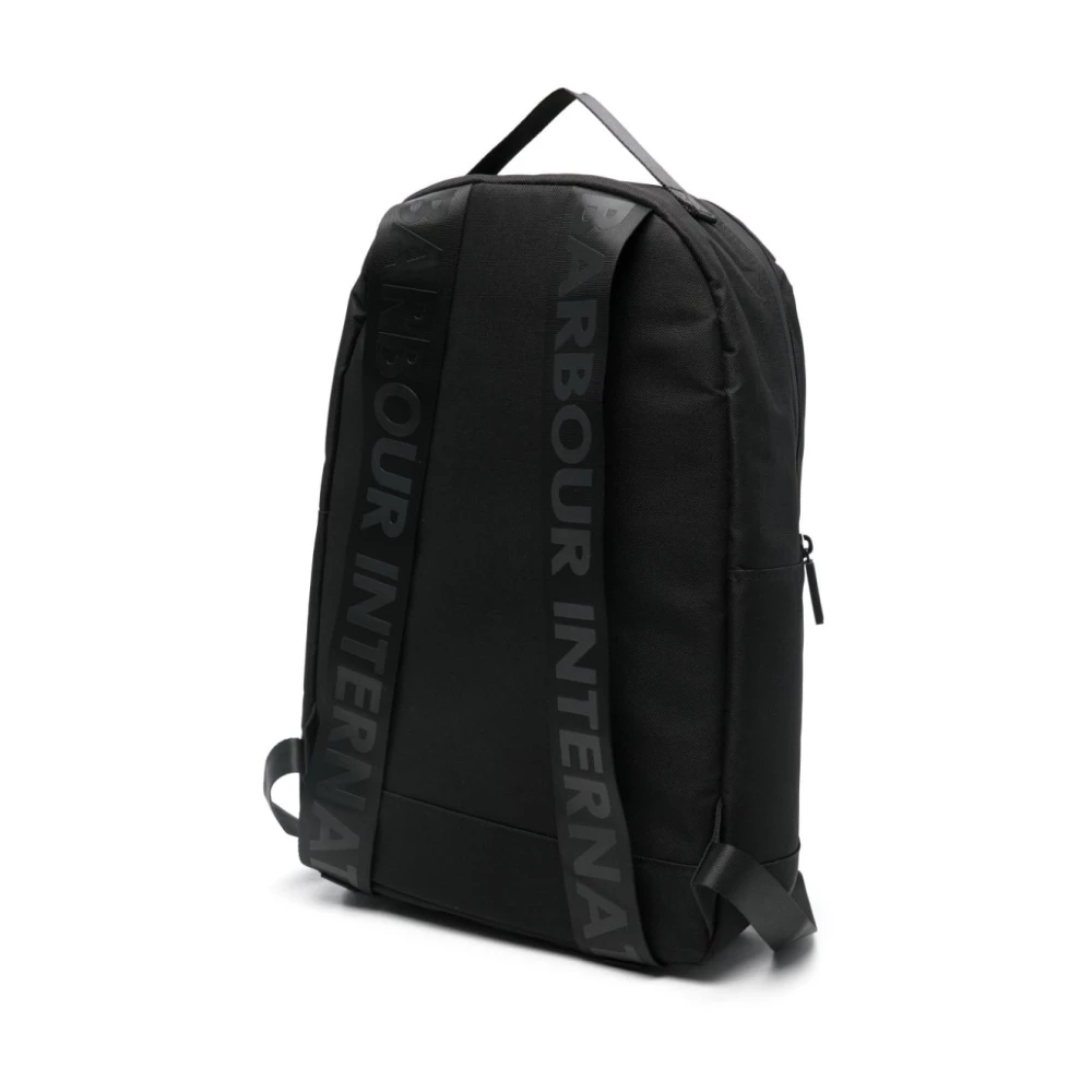 Barbour Zwarte tassen met verstelbare banden Black Heren