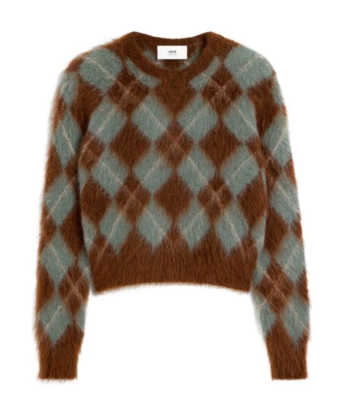 argyle-check-crew-neck-sweater