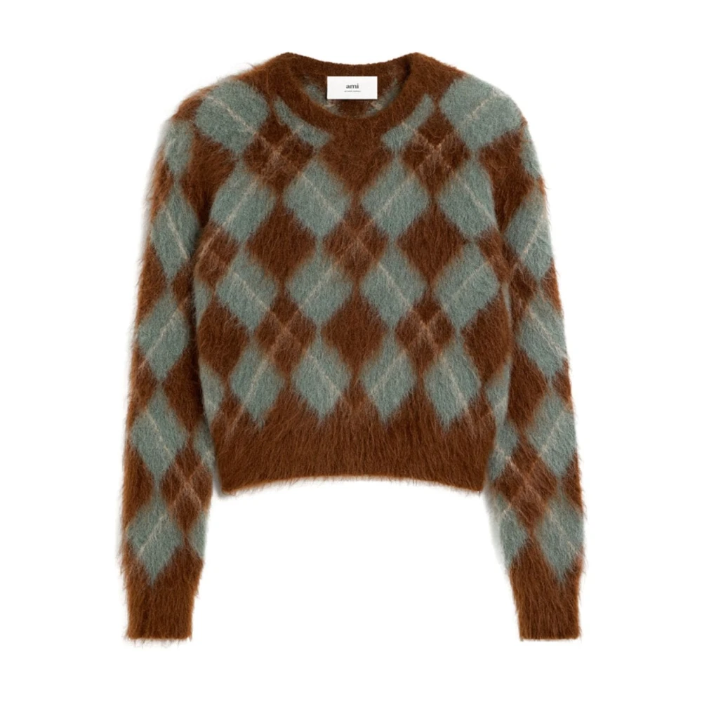 Knitwear > Round-neck Knitwear - - Ami Paris - Modalova