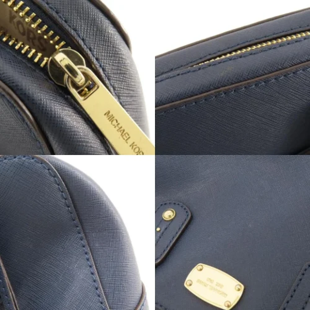 Michael Kors Pre-owned Leather handbags Blue Dames