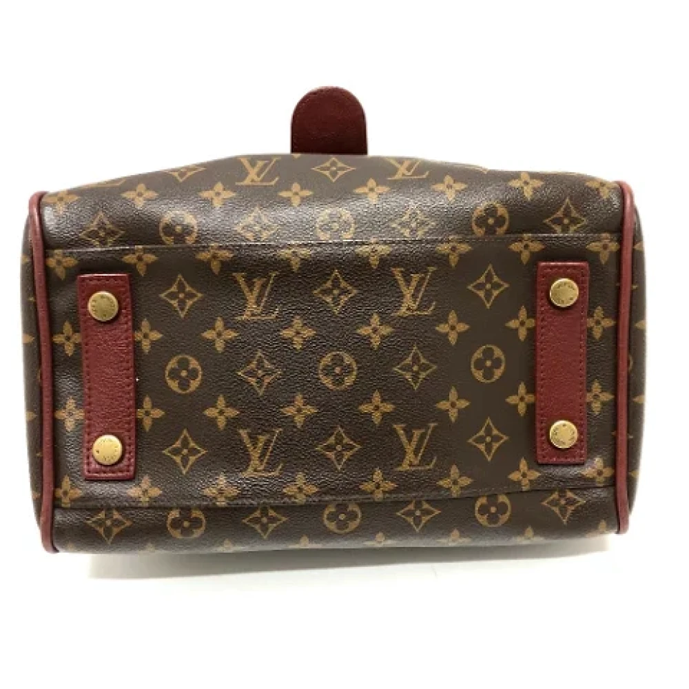 Louis Vuitton Vintage Pre-owned Cotton louis-vuitton-bags Brown Dames