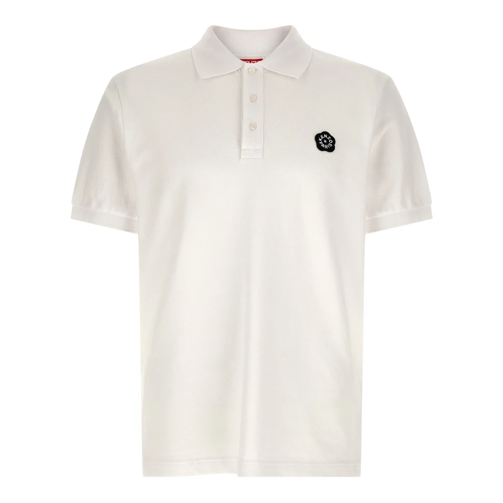 Kenzo Men's White Boke Flower 2.0 Polo