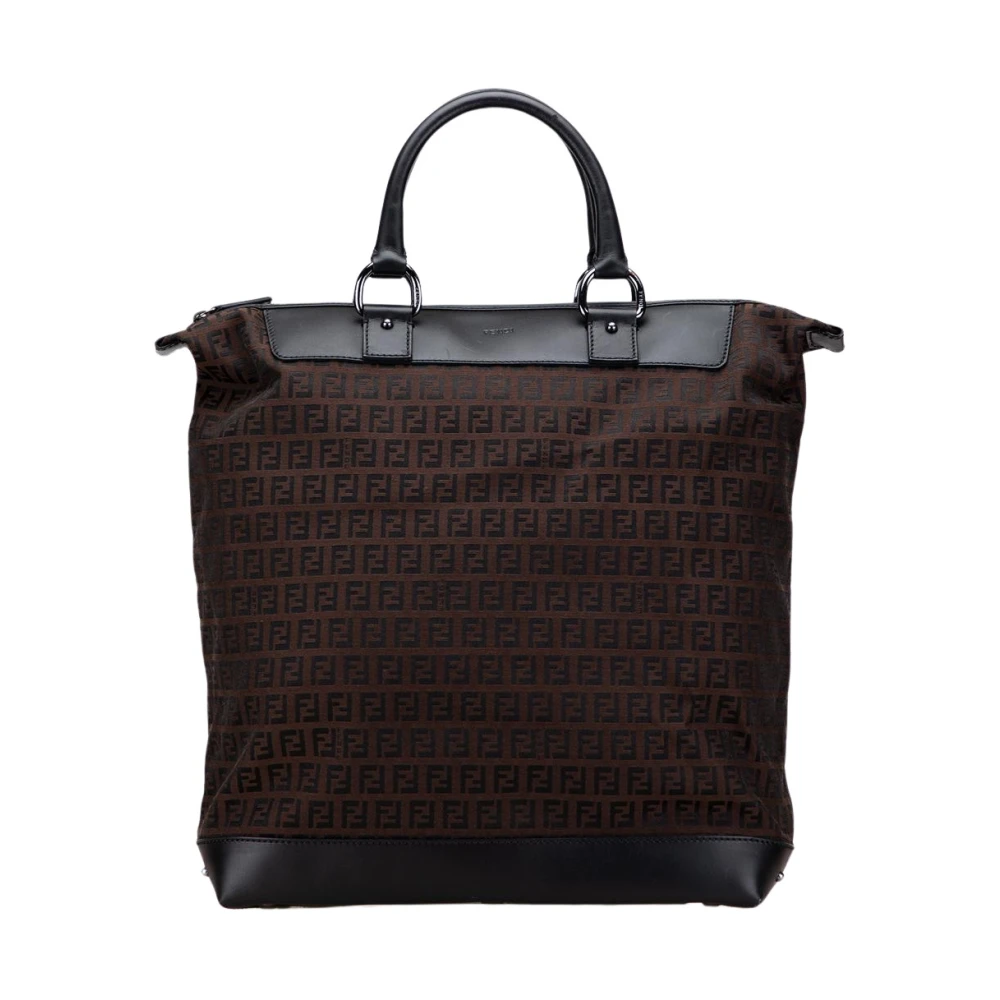 Fendi Vintage Women's Brown Pre-Owned Tote Bag