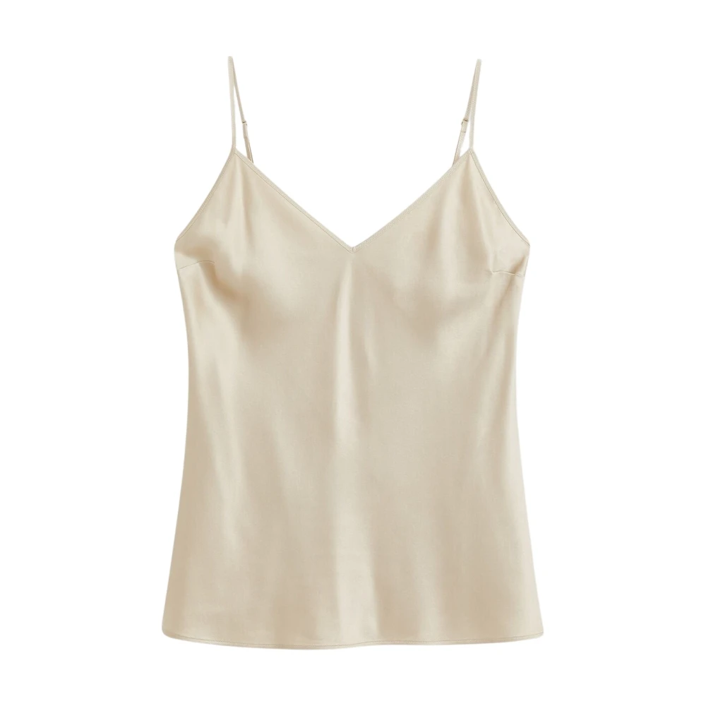 Joseph Zijden Satijnen Clea Camisole Beige Dames