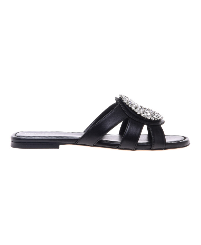 black-leather-clogs