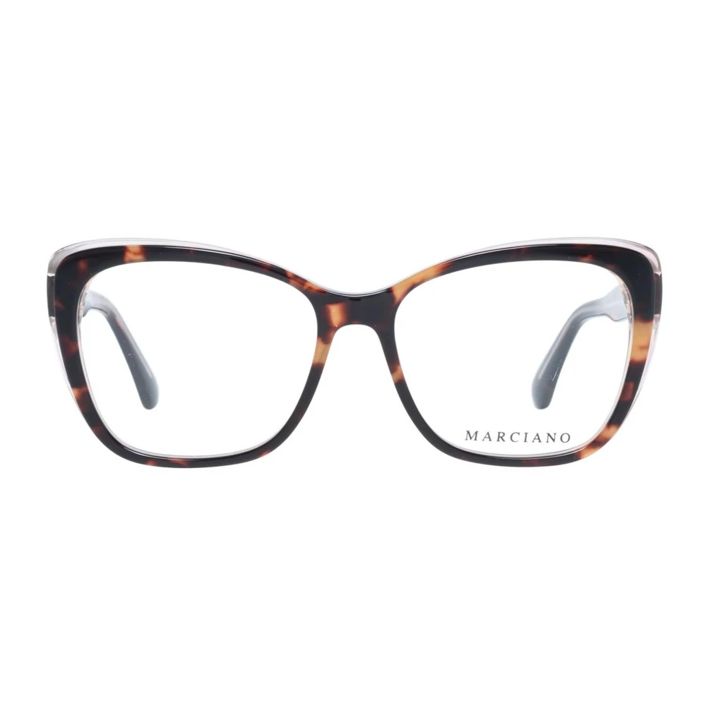 Guess Bruine Vierkante Optische Frames met Demo Lenzen Brown Dames