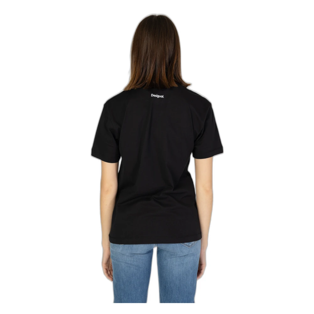 Desigual T-Shirts Black Dames