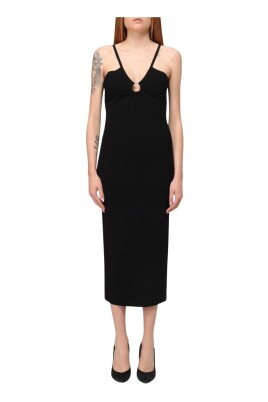 robe-midi-elegante-noire
