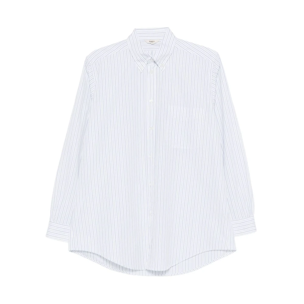 Barena Venezia Women's White Shirts, 2XS, Camicia Con Bottoni
