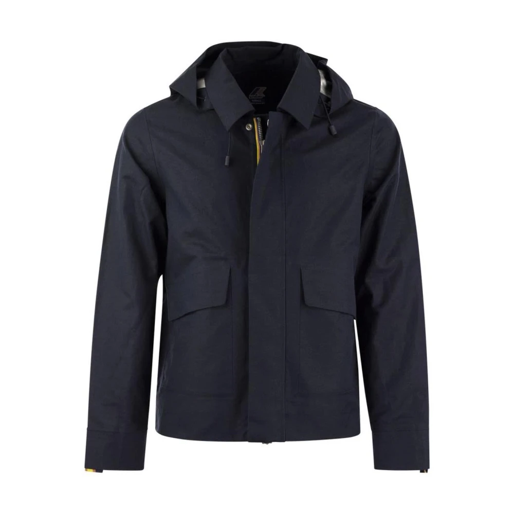 K-Way Uomo Blu Giacche, 2XL, New,