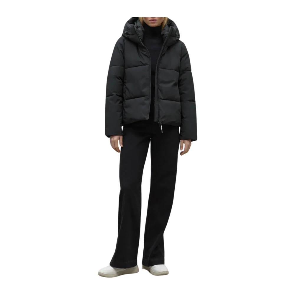 Ecoalf Zwarte Damesjas Ipalaalf Stijl Black Dames