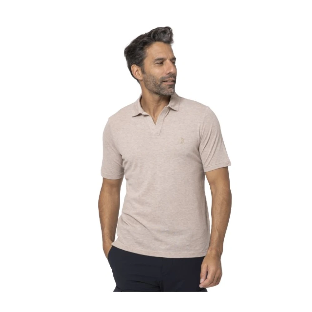 Gran Sasso Herren Grau Polo Shirt
