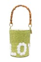 green-floral-applique-drawstring-bag