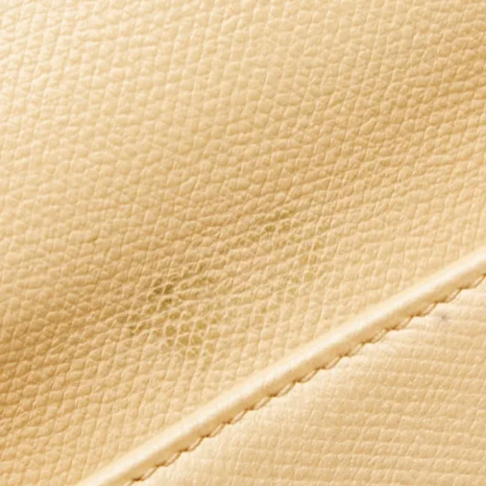 Chanel Vintage Pre-owned Leather wallets Beige Dames