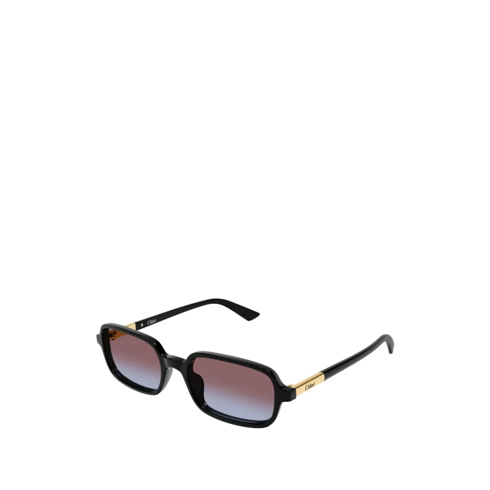 Chloé Women's Black Sunglasses, 53 Mm, Rectangular Sunglasses