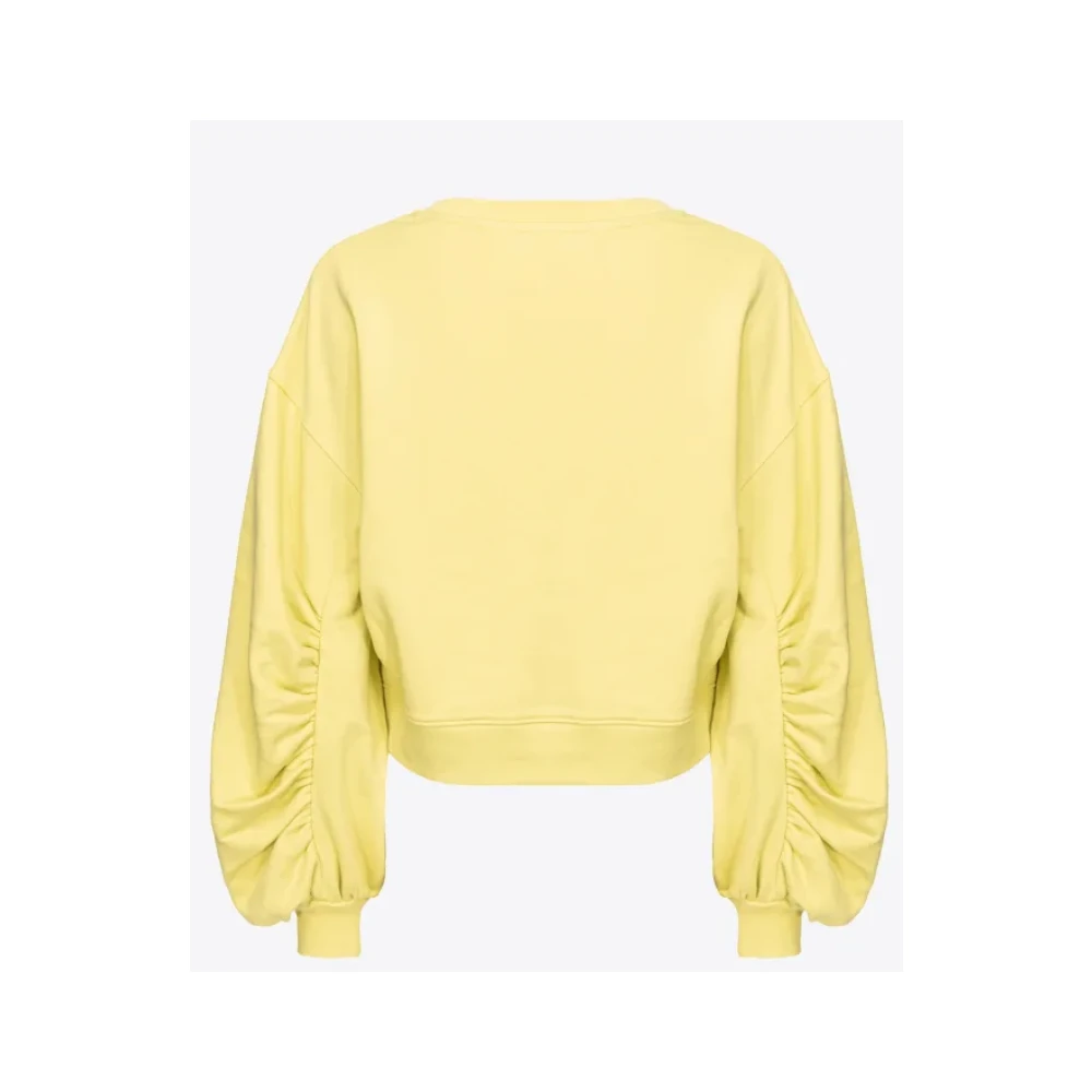 Pinko Sweatshirts Yellow Dames