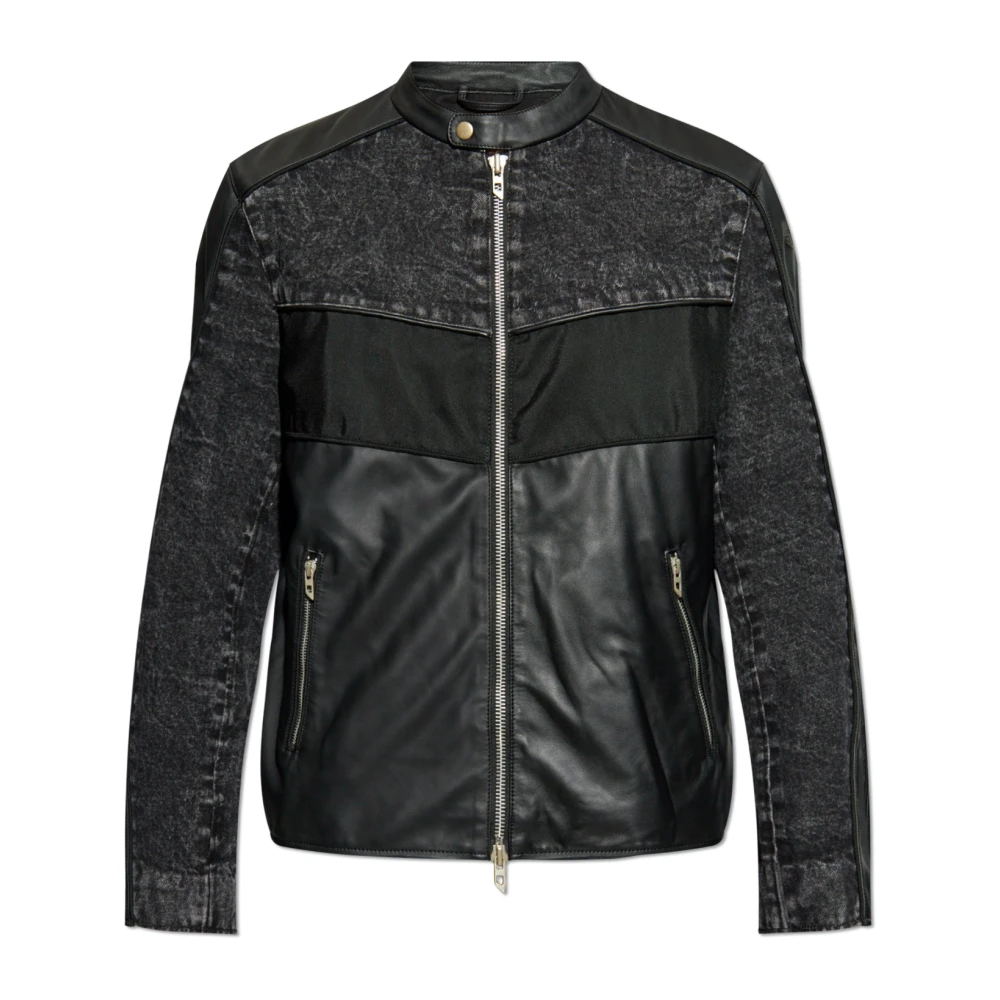 Diesel Uomo Nero Giacche, S, New,