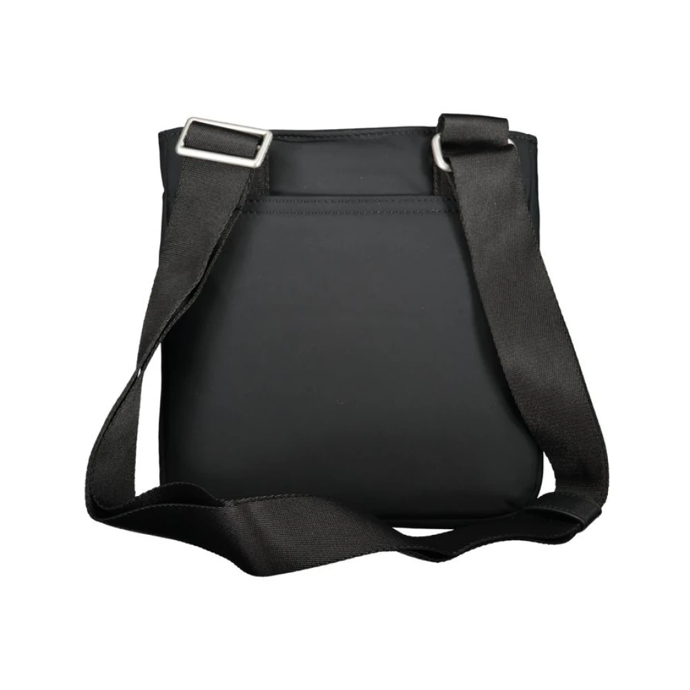 Tommy Hilfiger Zwarte Polyester Schoudertas Black Heren