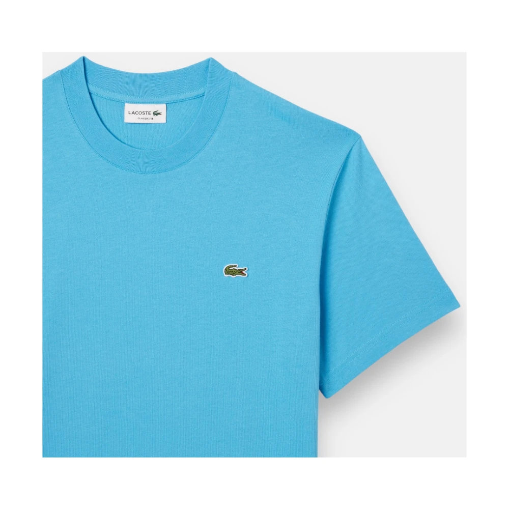Lacoste Iconisch Blauw T-shirt Blue Heren