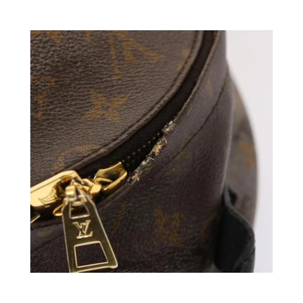 Louis Vuitton Vintage Pre-owned Canvas backpacks Brown Dames