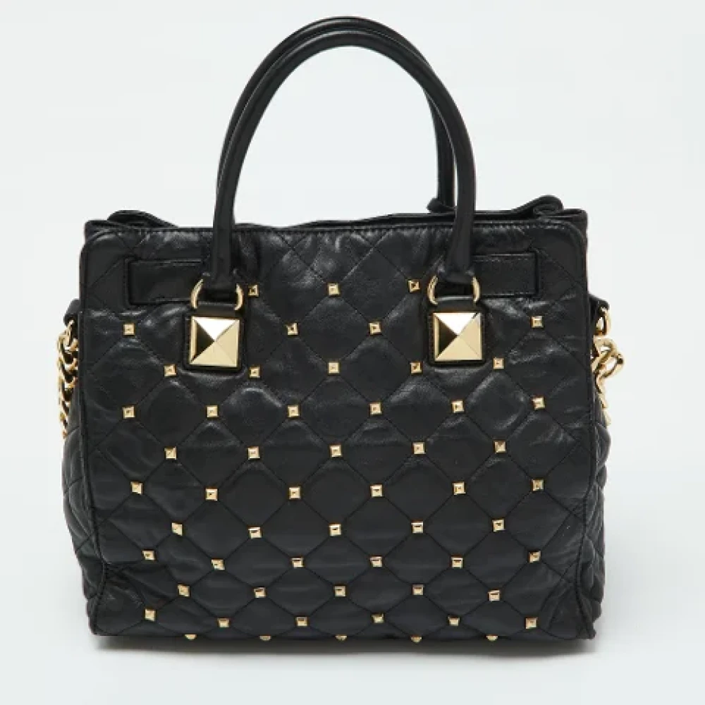 Michael Kors Pre-owned Leather handbags Black Dames