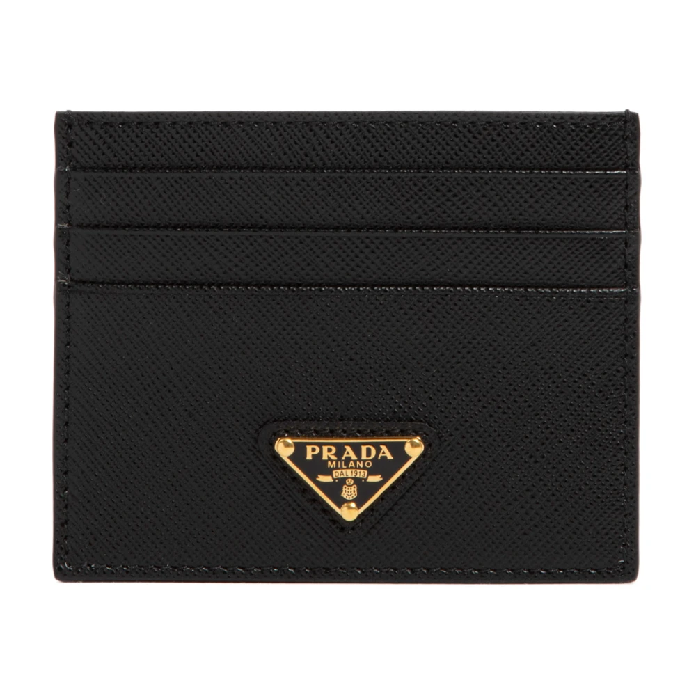 Prada Black Wallets & Cardholders, Female, One Size, Women's Wallet With Card Slots