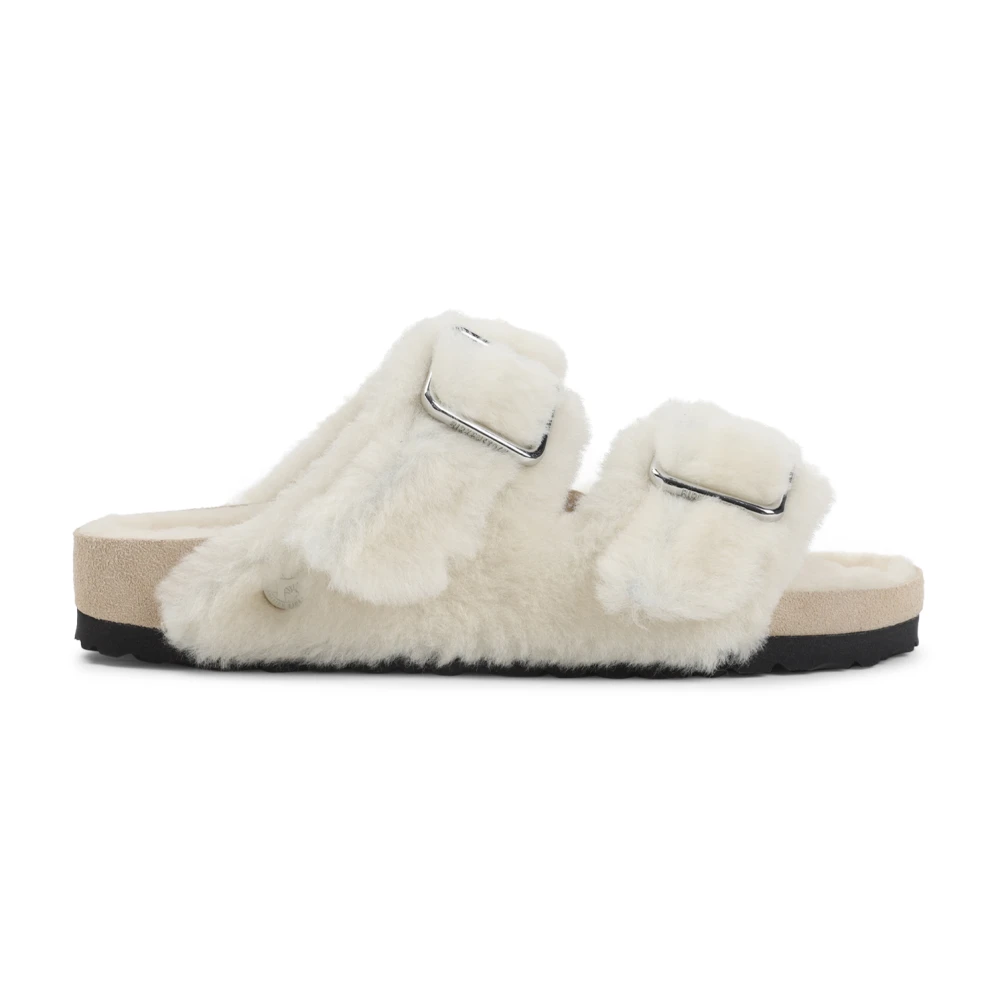 Birkenstock Women's Beige Sliders, 3 Uk, 1774 Arizona Shearling