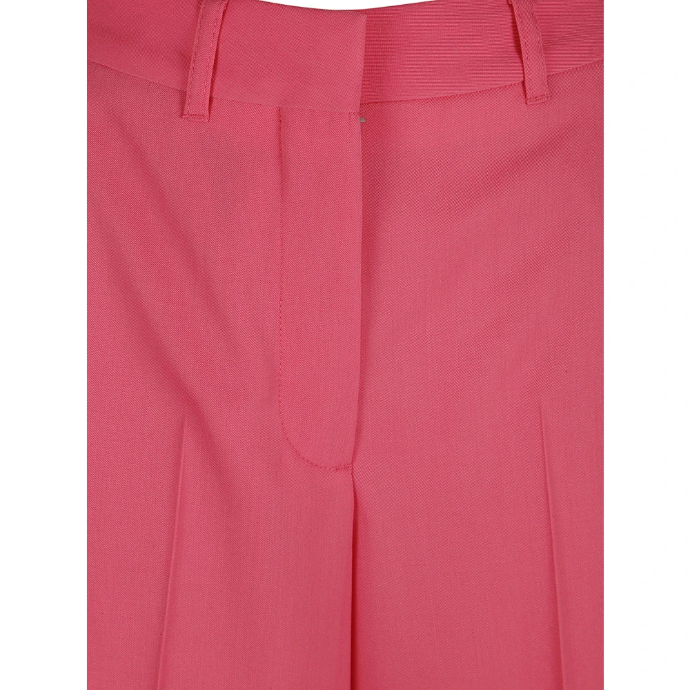 Stella Mccartney Getailleerde rechte broek Red Dames