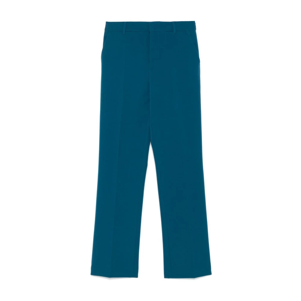 Moschino Stijlvolle polyesterbroek Blue Dames