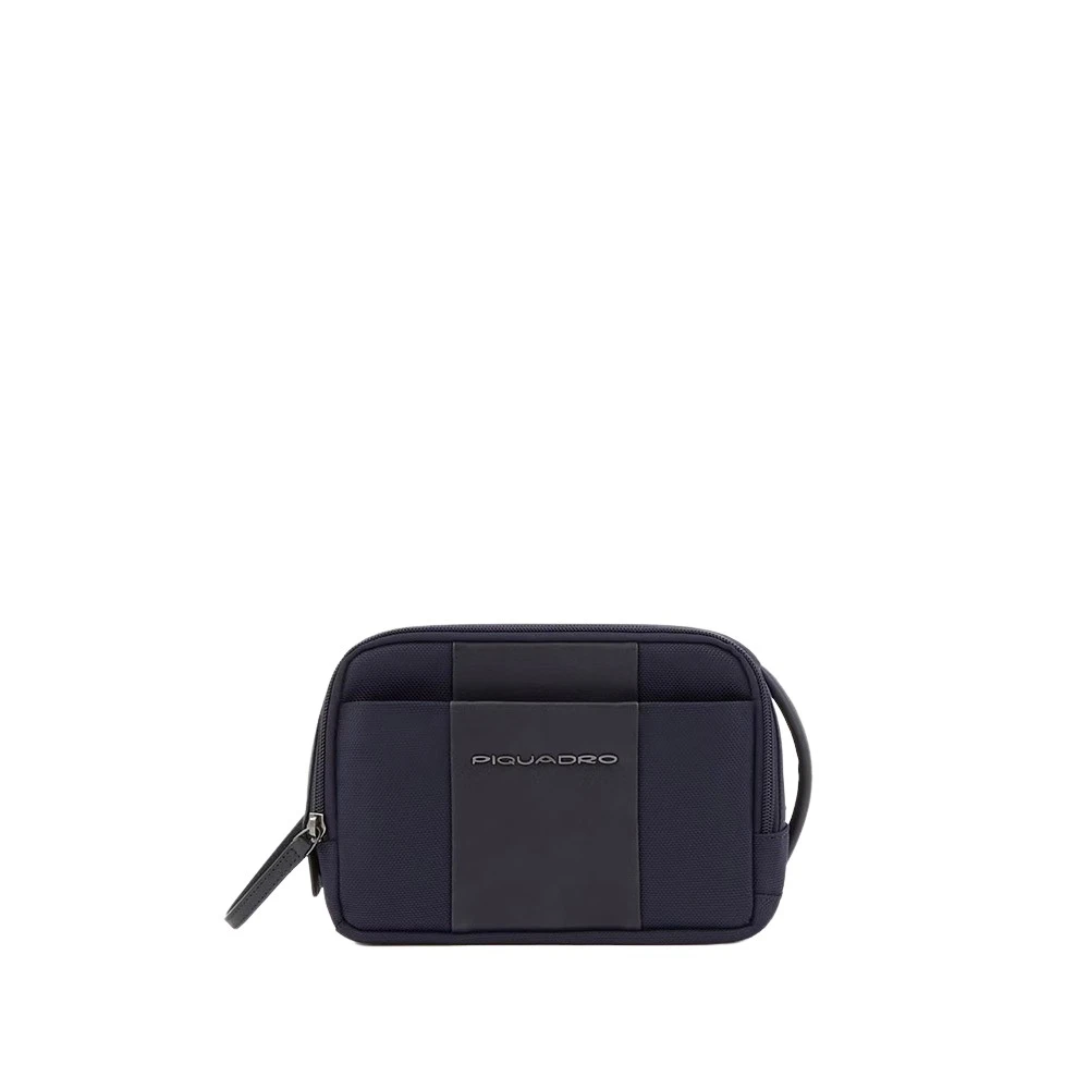 Piquadro Men's Blue Toilet Bags, One Size, Toilet Bags