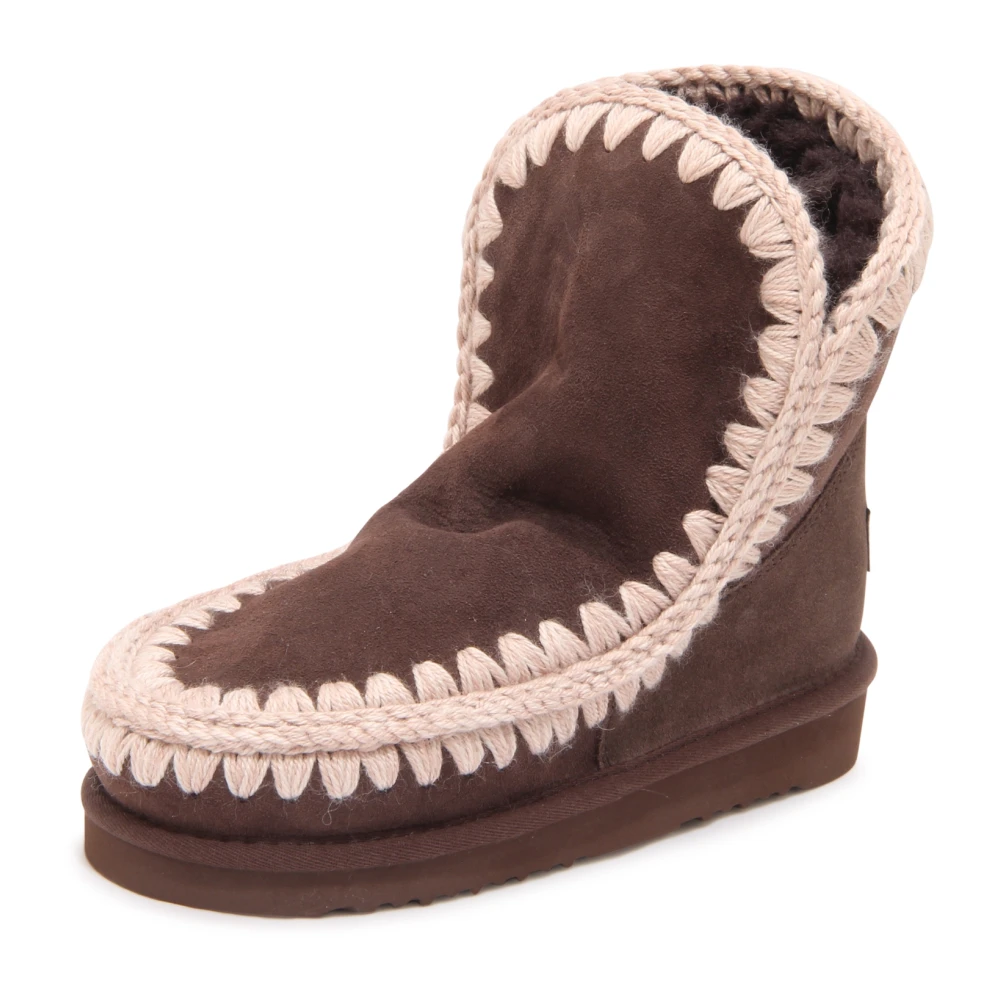 Mou Women's Brown Eskimo 18 Boot - Winter Boots - 3 Uk - Shoes