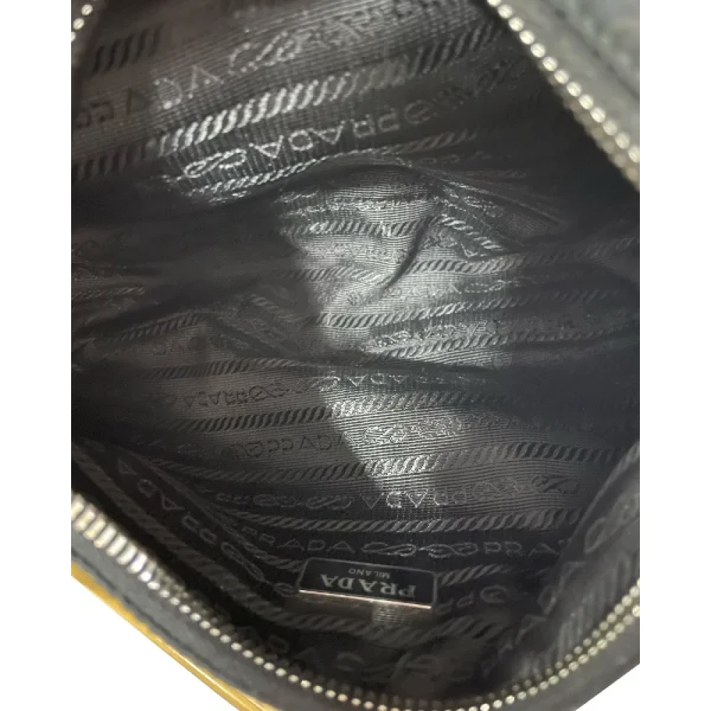 Prada Vintage Pre-owned Nylon prada-bags Black Dames