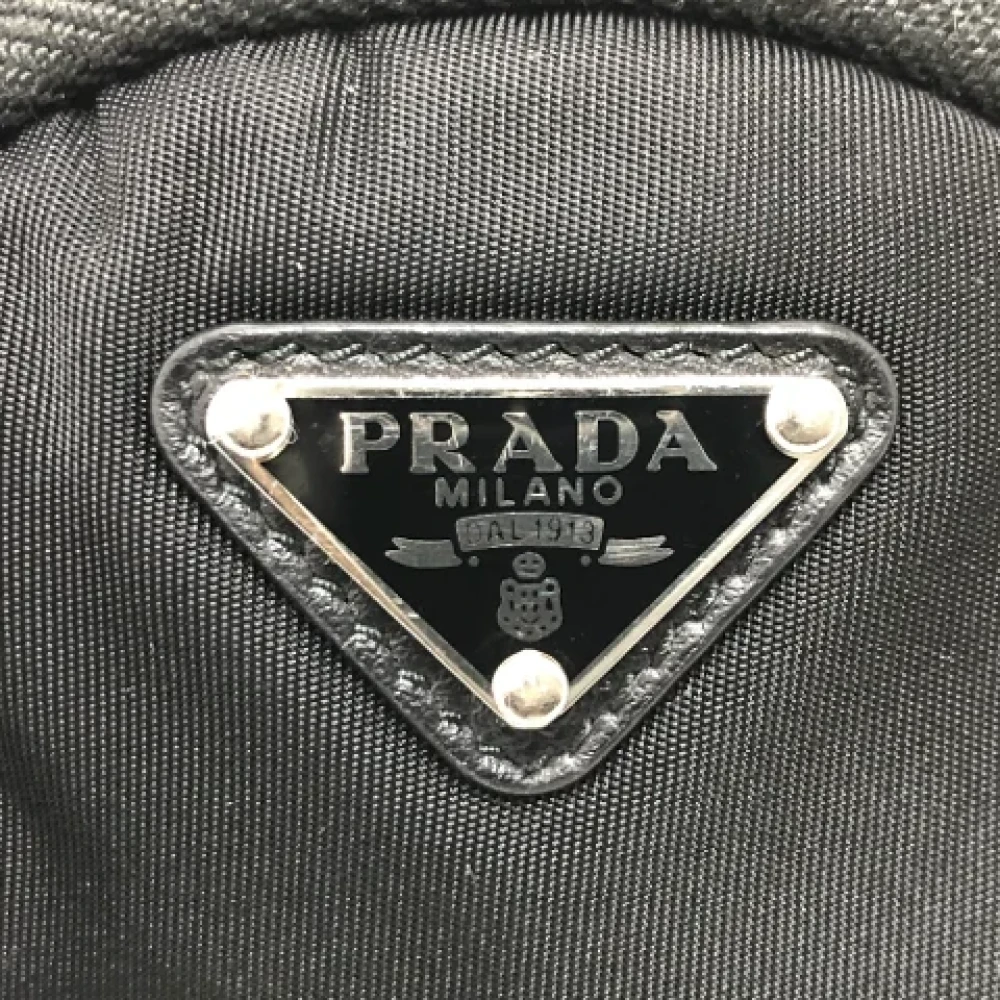 Prada Vintage Pre-owned Fabric prada-bags Black Dames