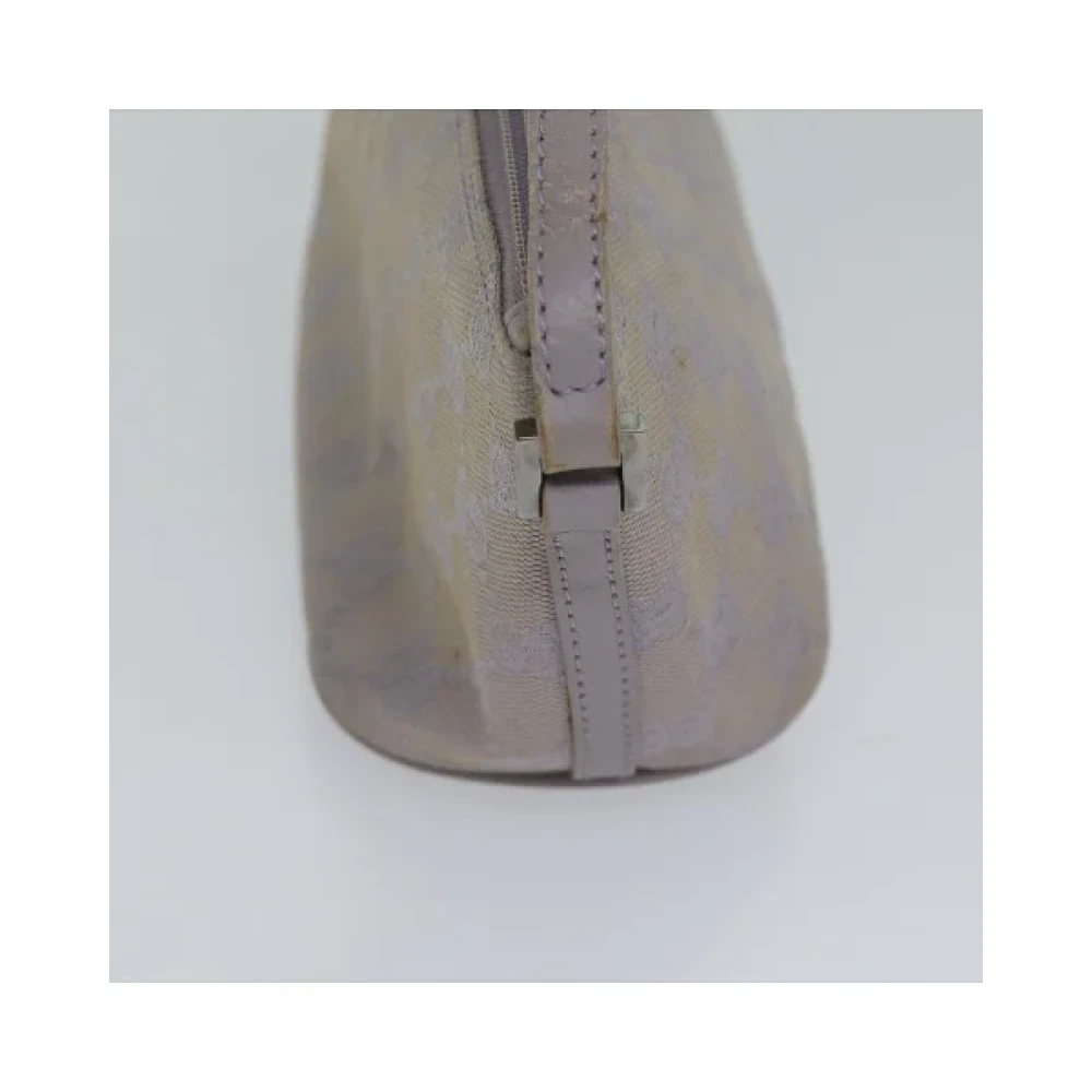 Gucci Vintage Pre-owned Canvas gucci-bags Purple Dames