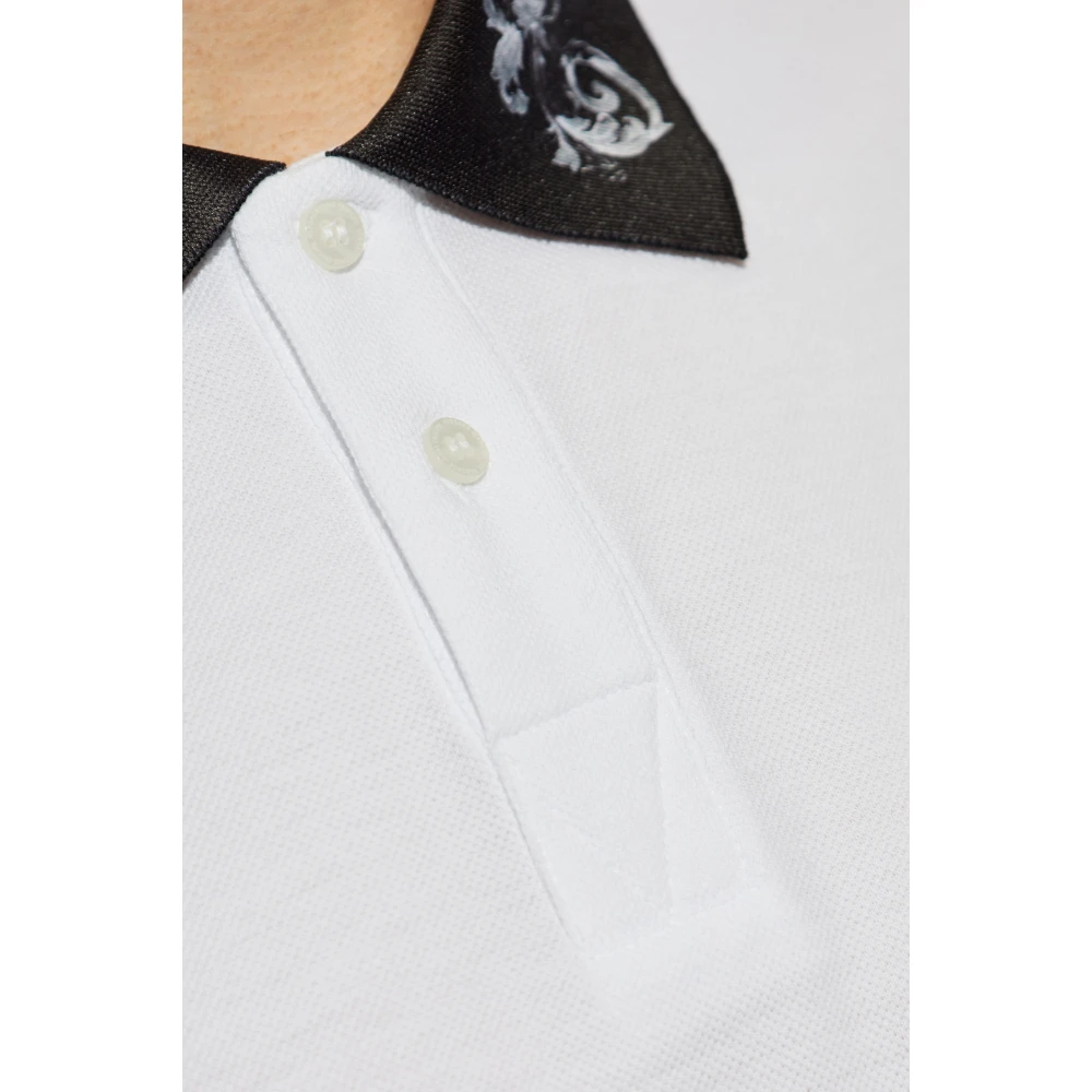 Versace Jeans Couture Polo met zak White Heren