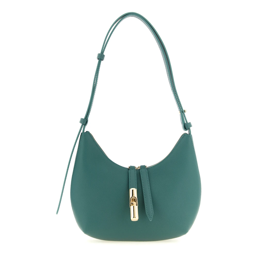 Furla Goccia S Shoulder Bag - Female - Shoulder Bags - Green - One Size - Bags