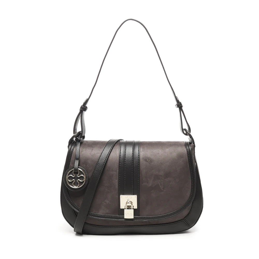 V73 Donna Grigio - Borsa A Tracolla Grigia Con Chiusura Magnetica - Bags - One Size