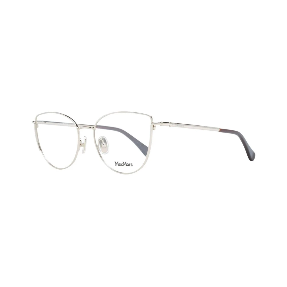 Max Mara Gouden Cat Eye Optische Monturen Yellow Dames