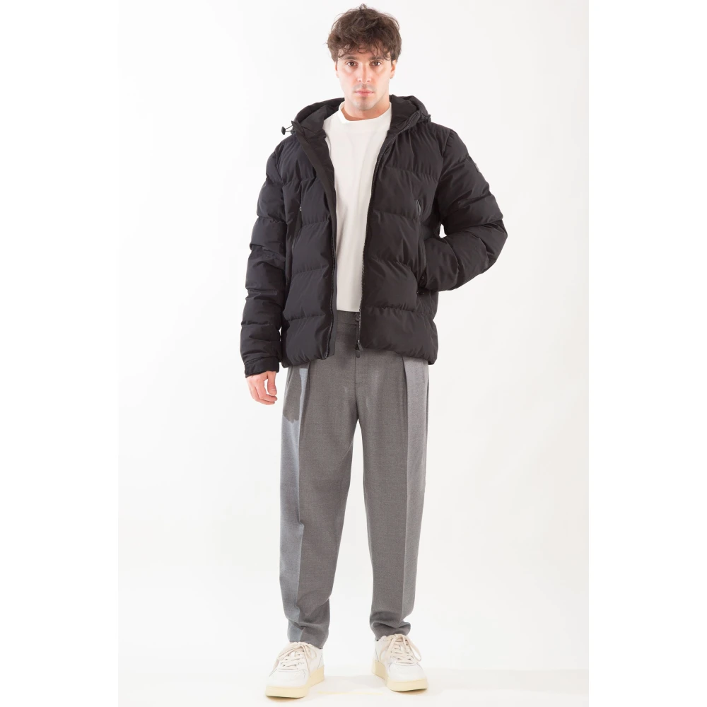 MC2 Saint Barth Capuchon Puffer Jas Black Heren