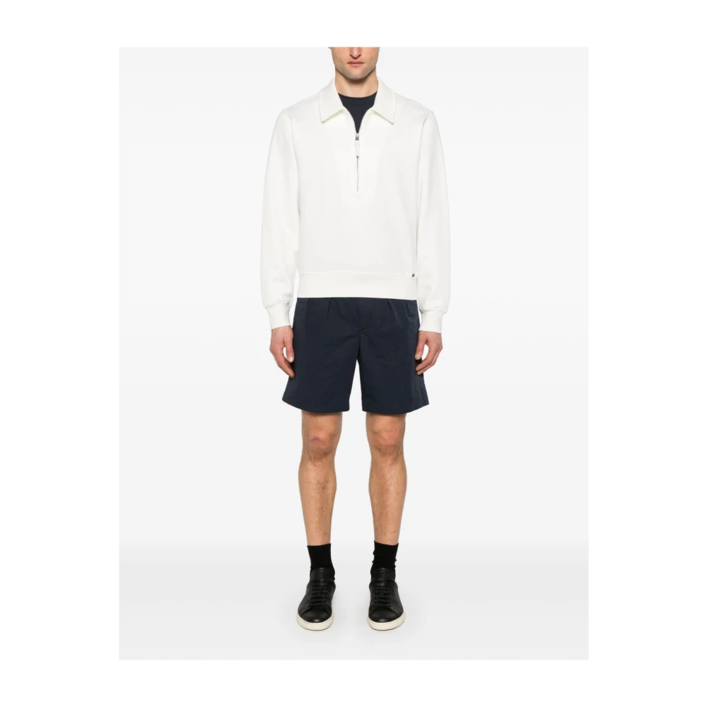 Tom Ford Witte Sweatshirt Ss25 Casual Elegantie White Heren