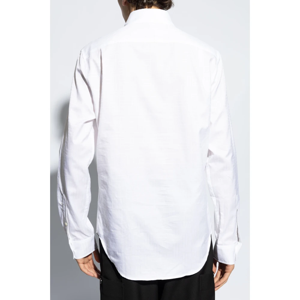 Kenzo Overhemd met een zak White Heren